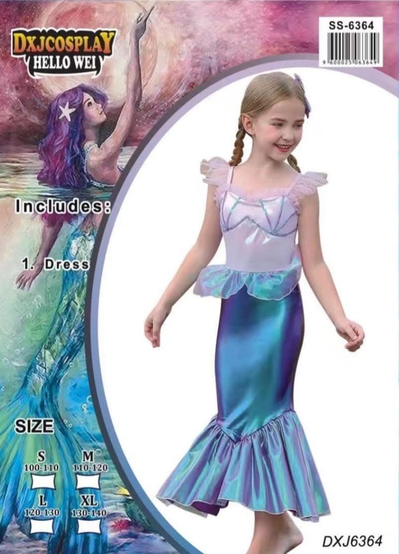Kid&#39;s Little Mermaid Dress