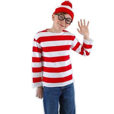 Where Waldo Striped Shirt (Medium)