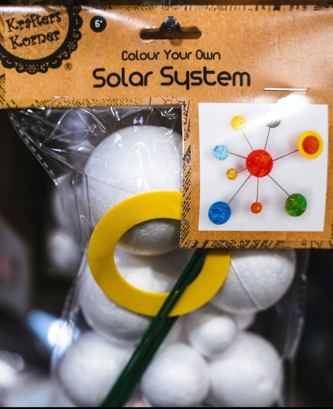 Colour Your Own Solar System Kit