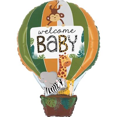 Jungle Safari "WELCOME BABY" Balloon