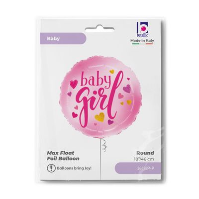 Pink &quot;Baby Girl&quot; Balloon