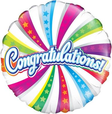 &quot;Congratulations&quot; Foil Balloon