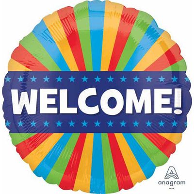 "Welcome Blitz 18" Foil Balloon