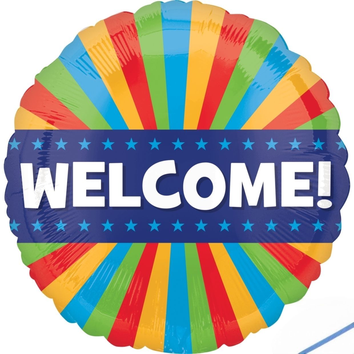 &quot;Welcome Blitz 18&quot; Foil Balloon