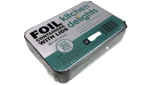 Foil Container with Lid