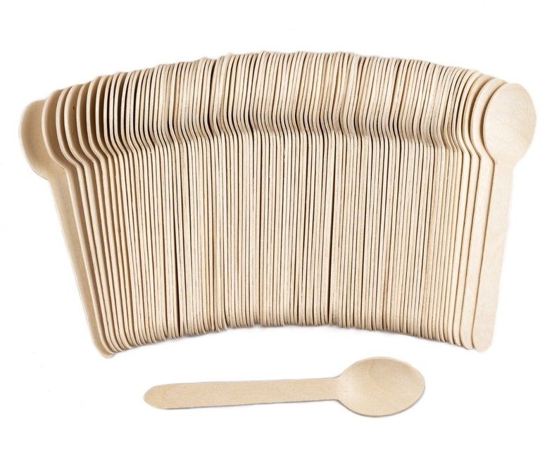 Wooden Spoons (100pc)
