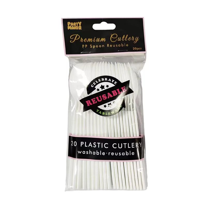 Reusable Plastic Spoons