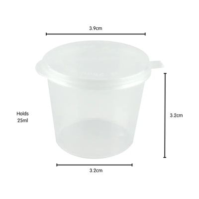 Spice Kitchen Plastic Sauce &amp; Condiments Storage Containers
