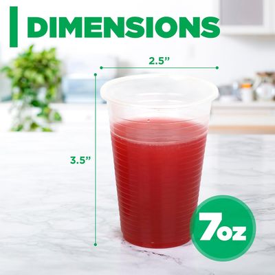 Kitchen Delight Clear Plastic Cups (60pack)