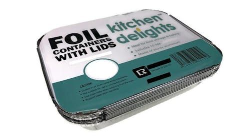 Kitchen Delights 20 Piece Foil Container (24 x 18 x 6cm)