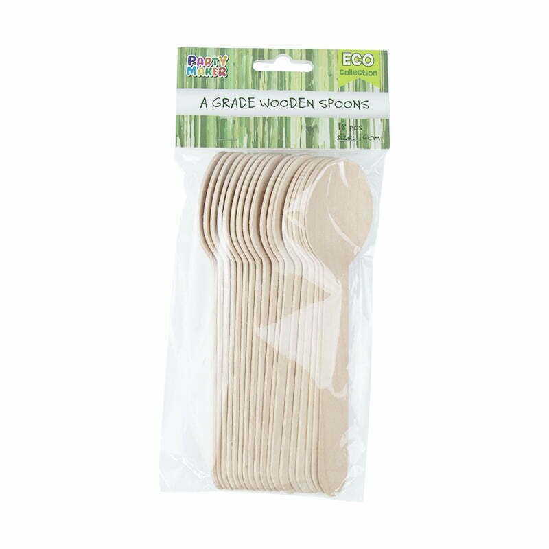 Wooden Spoons (18pc)