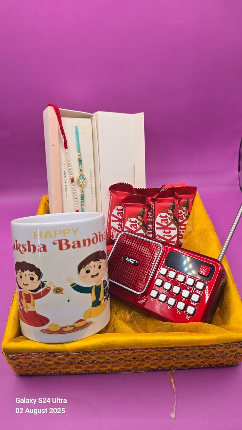 Customizable Rakhi Gift Hamper