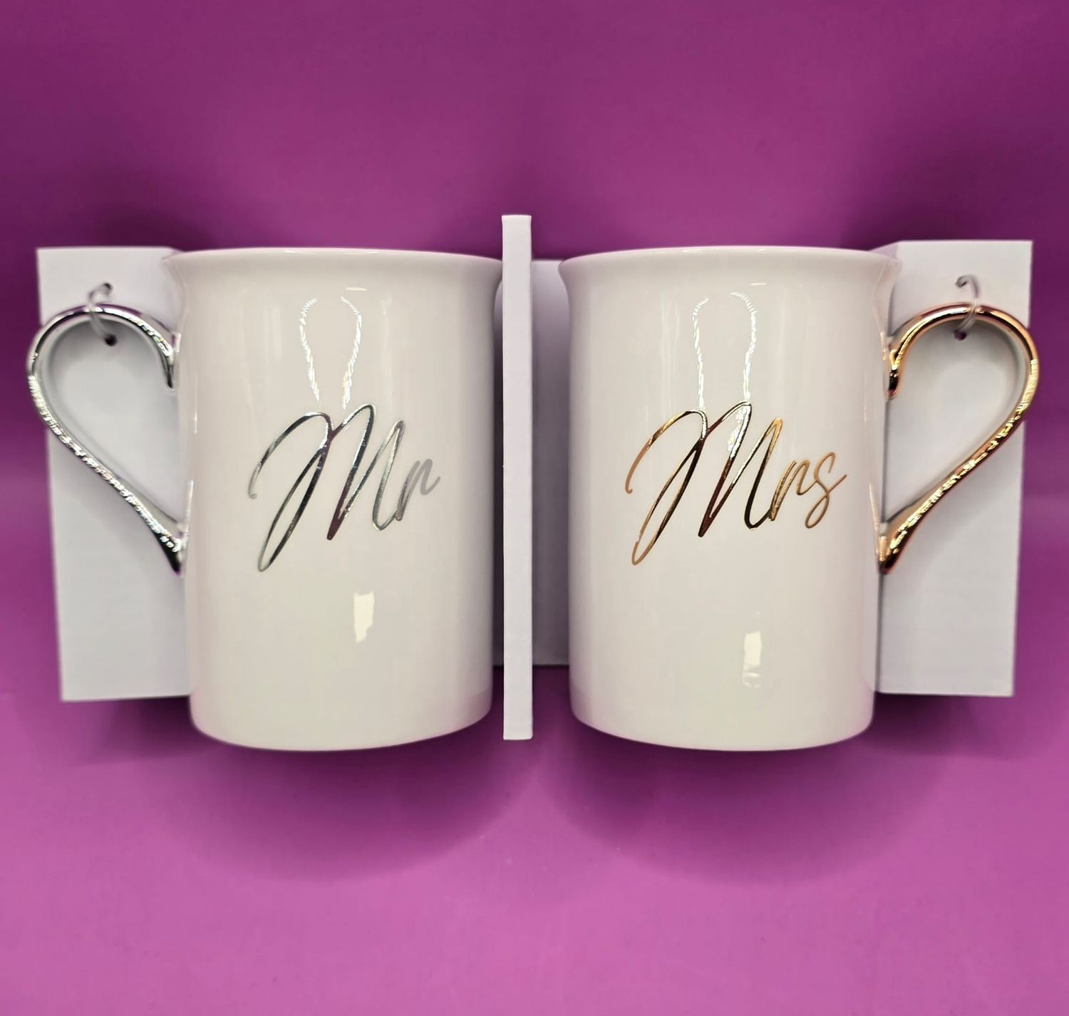 Mr &amp; Mrs Couple Mug Set