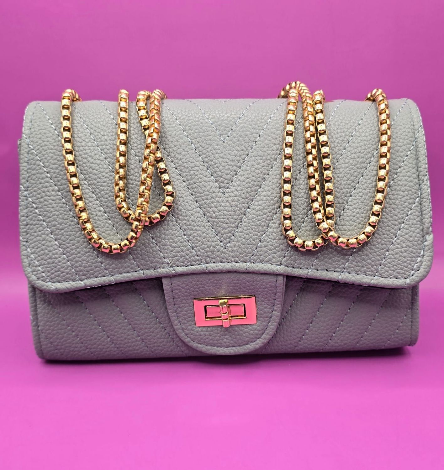 Classic Quilted Crossbody Bag