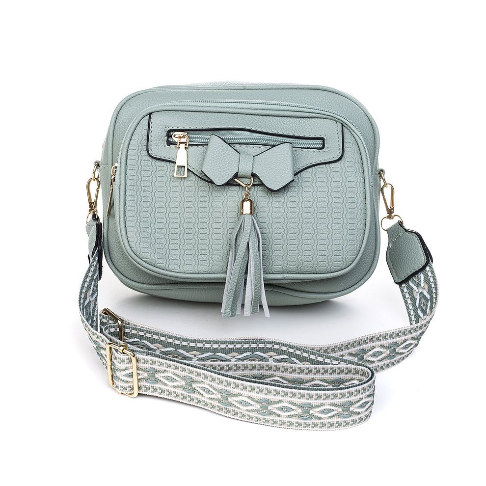Crossbody Bag-Mint Green