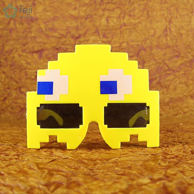 Pac-Man Yellow Ghost Party Sunglasses