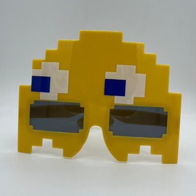 Pac-Man Yellow Ghost Party Sunglasses
