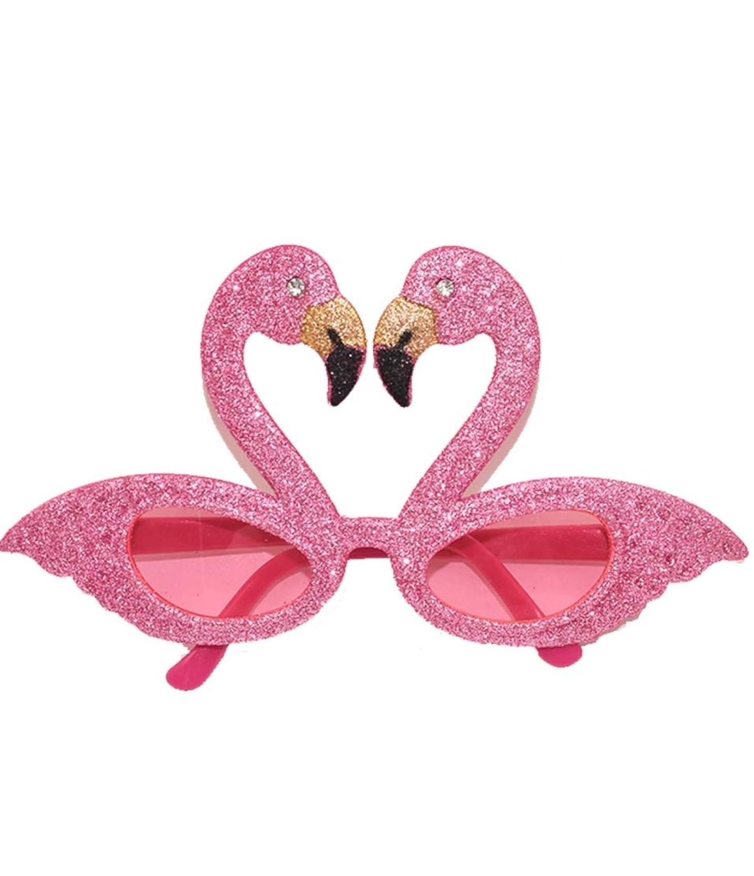 Flamingo Glitter Party Sunglasses