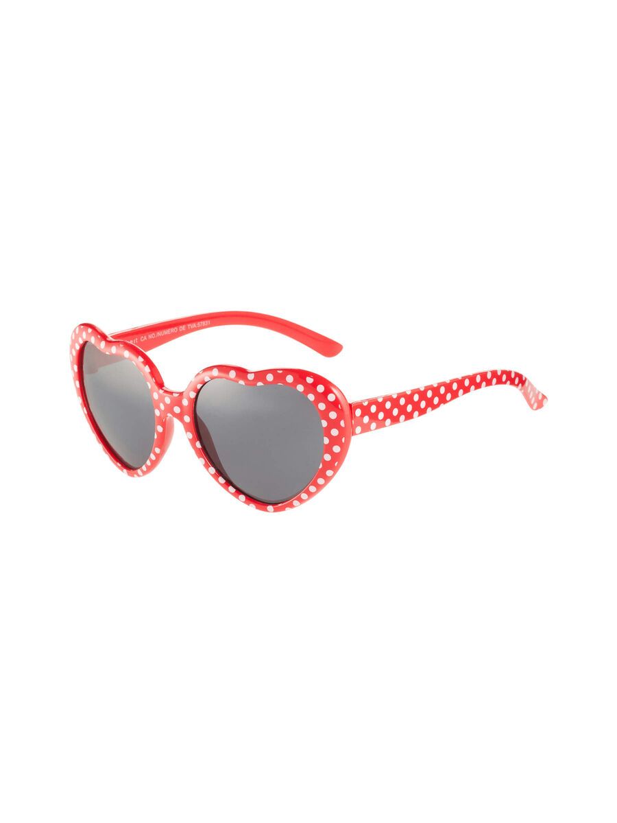 Red Heart Shaped Party Glasses