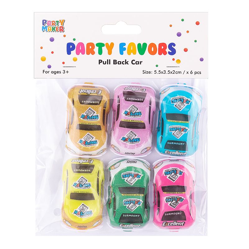 Pull Back Cars – 6 Pack