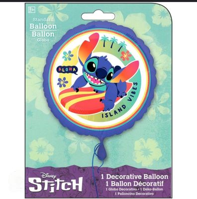 "Stitch" Foil Balloon