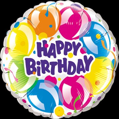 "Happy Birthday" Foil Balloon