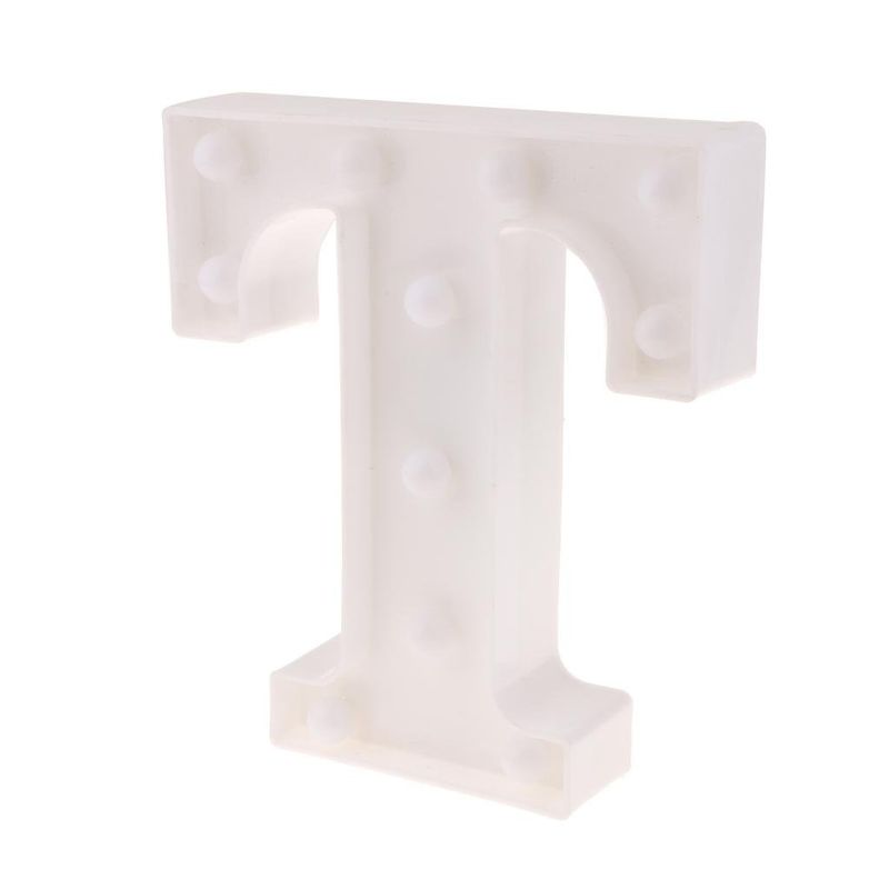 White LED Marquee Light – Letter T