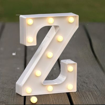 White LED Marquee Light – Letter Z