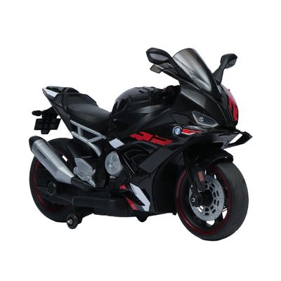 24V Large Electric Ride-on Motorcycle for kids - Black