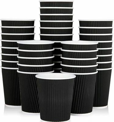 Kitchen Delights Premium Paper Coffee Cups 8oz – 50 Pack