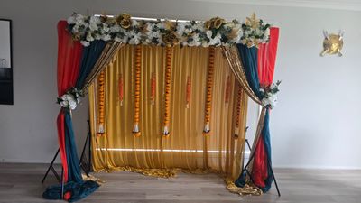 Traditional Backdrop Decoration