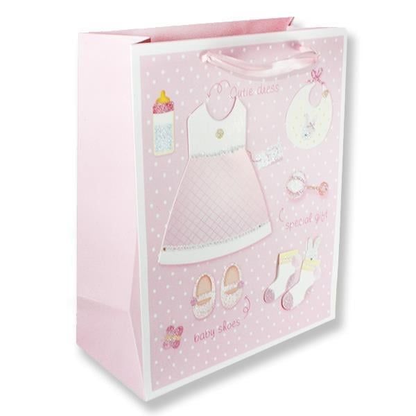 Baby Girl Gift Bag – Pink