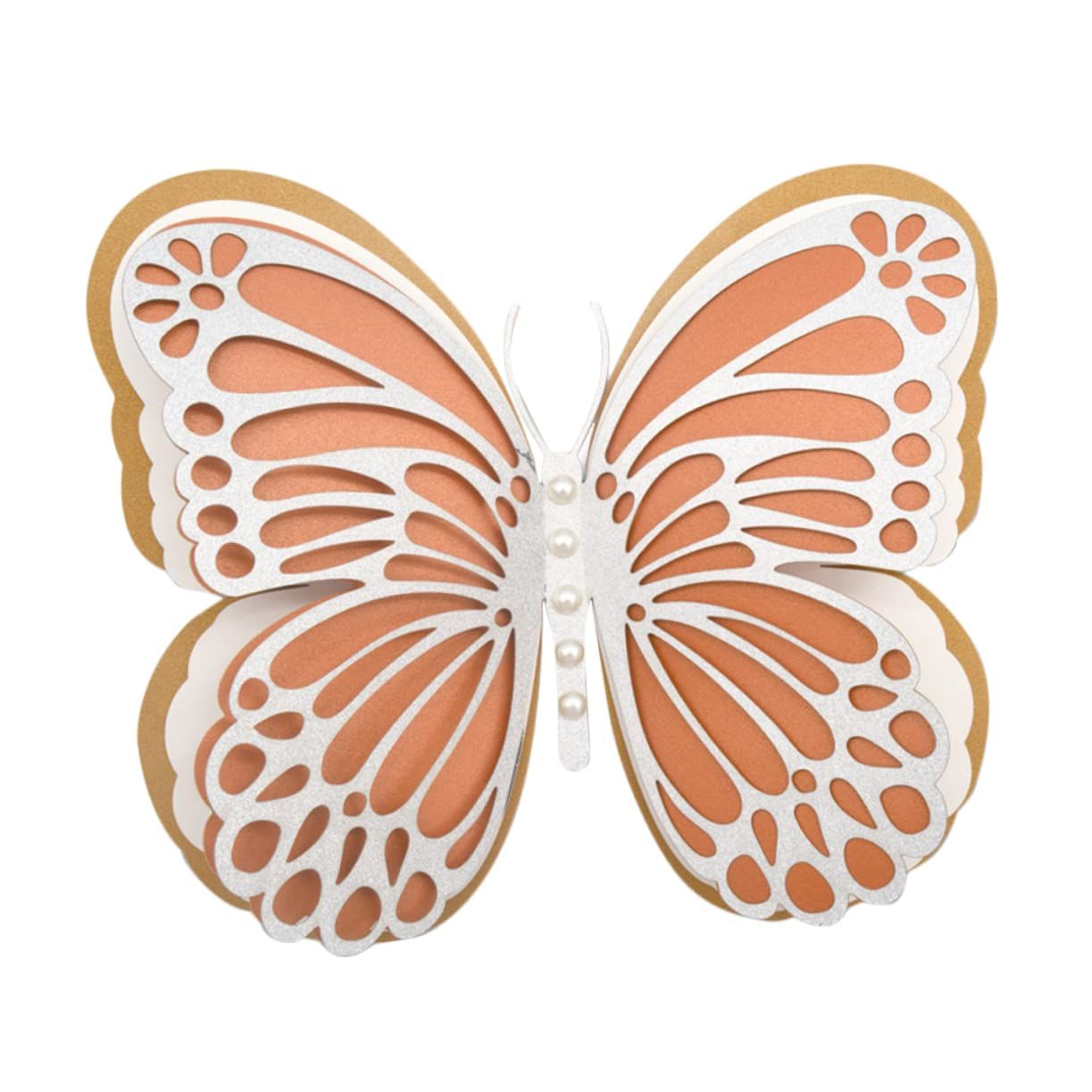 3D Glitter Butterfly