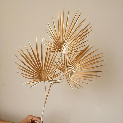 Artificial Flower Palm Ginkgo Leaves