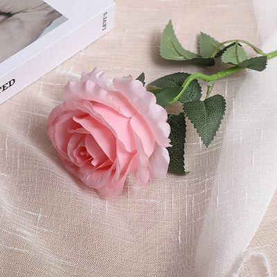 Artificial Pink Rose Flower