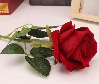 Artificial Red Rose Flower