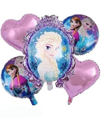 Frozen Foil Balloon - 5pc Set