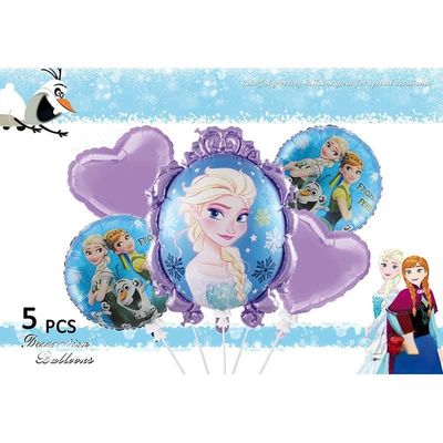 Frozen Foil Balloon - 5pc Set