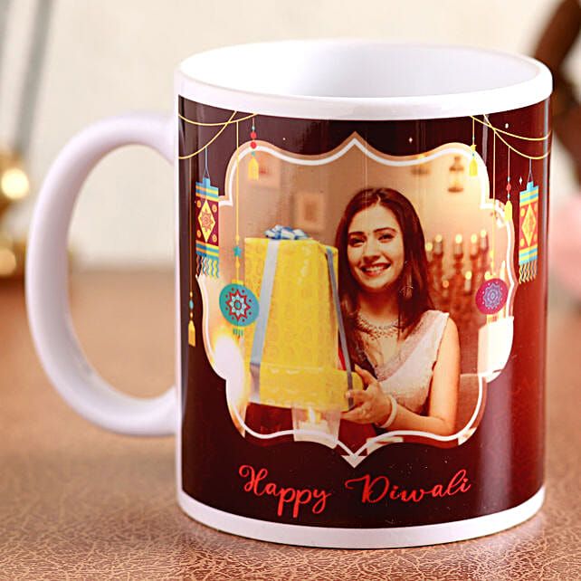 Diwali Gift Mug with Custom Print