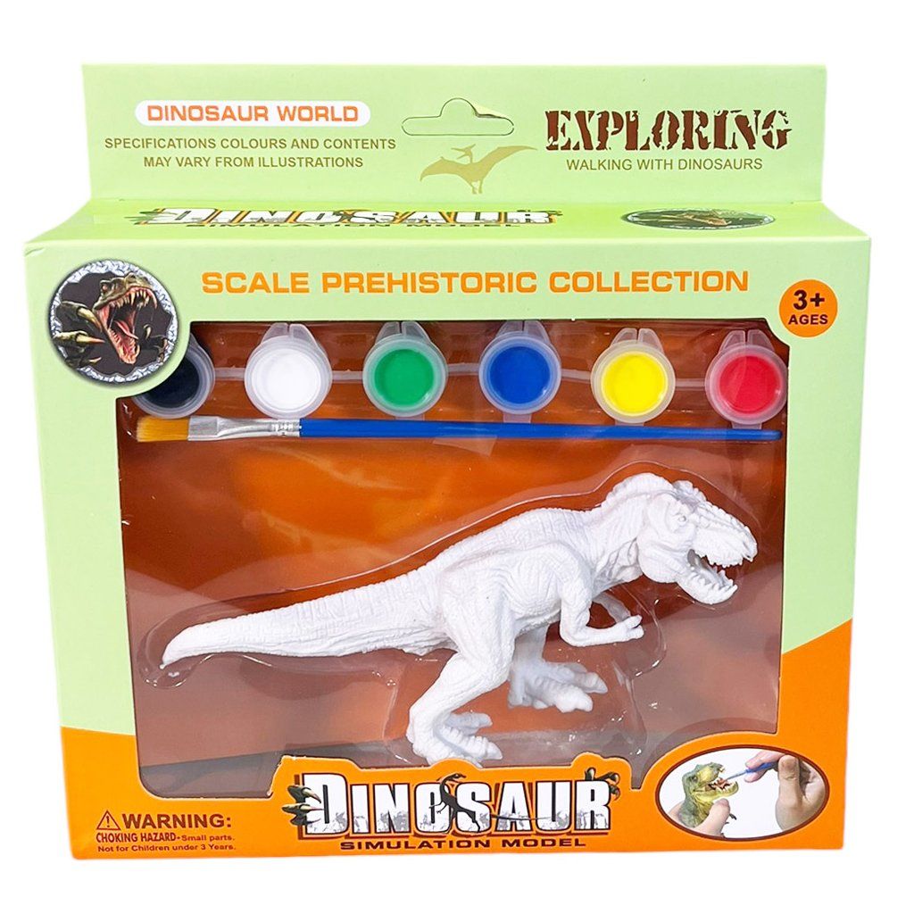 Children&#39;s Dinosaur Painting Kit – T-rex