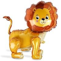 Standing Lion Foil Balloon