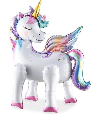 Self Standing Unicorn Foil Balloon