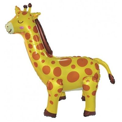 Self Standing Giraffe Foil Balloon