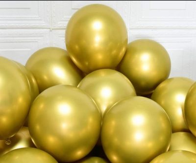 Metallic bobo balloon Gold