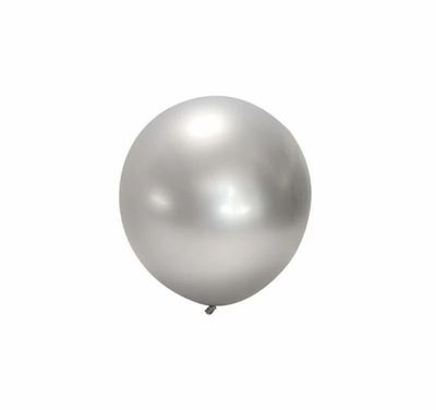 Metallic bobo balloon Silver