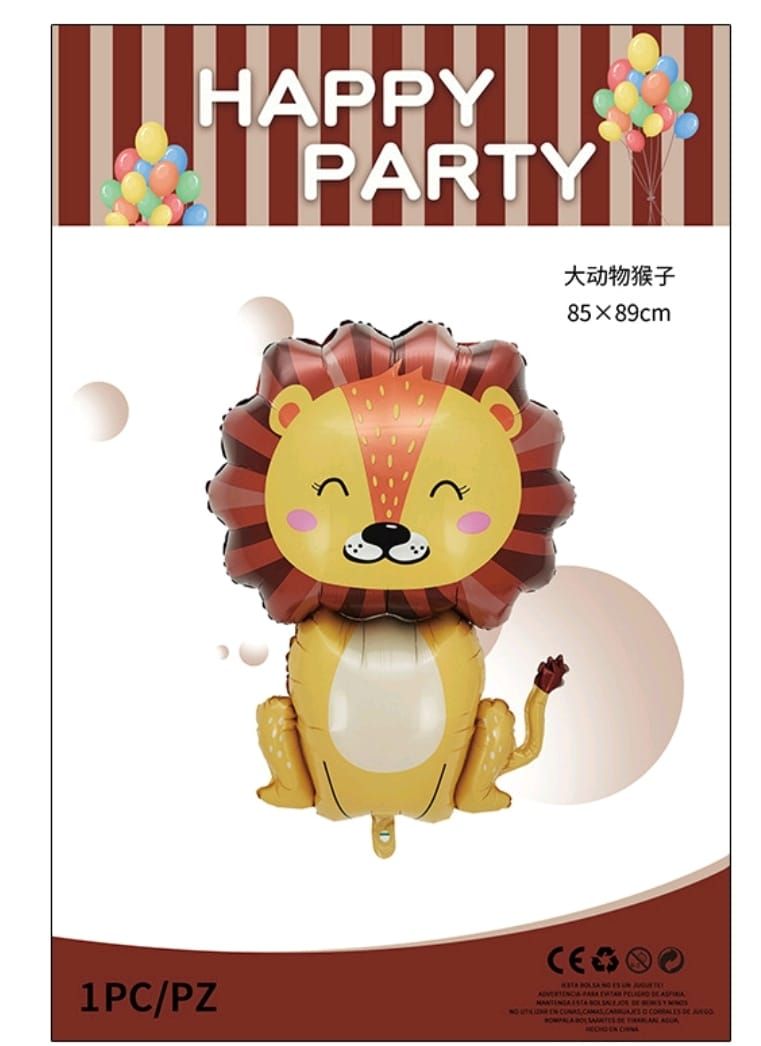 Party Lion Foil Balloon