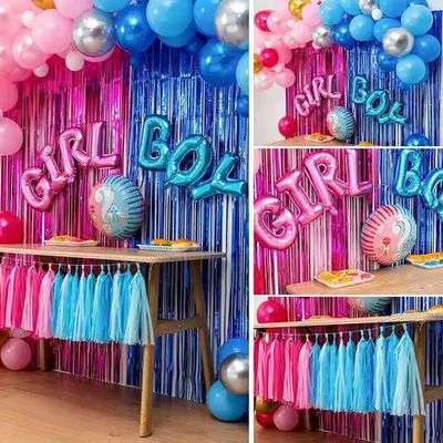 Gender Reveal Balloon Decoration Arch – Boy or Girl