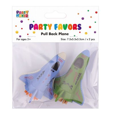 Pull Back Plane (2 Pack)