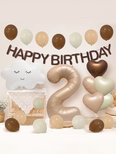 Happy 2nd Birthday Arch Kit