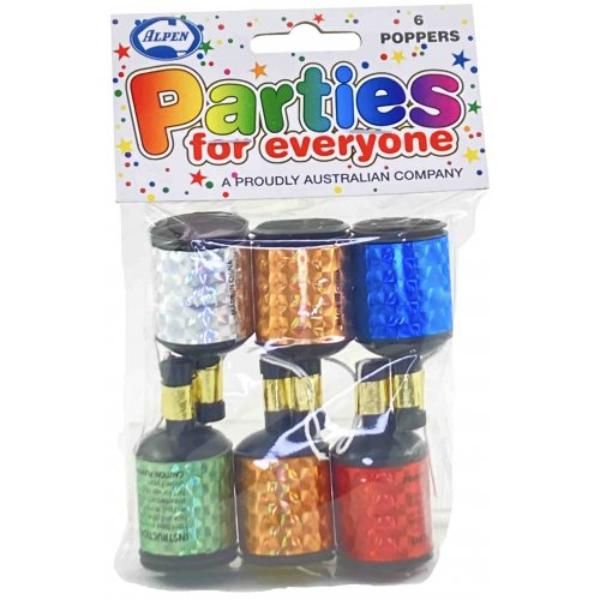 Party Popper 6pk